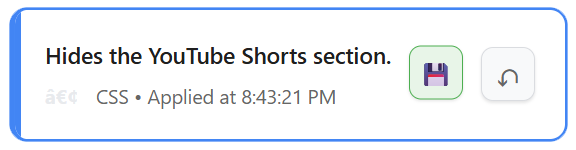 Save & share website edits